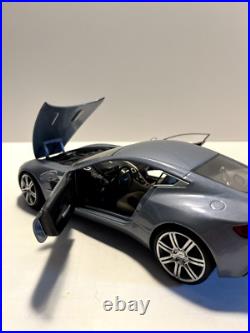118 2009 Mondo Motors Aston Martin One-77 Silver Blue Discast 118 2009 Mondo Motors Aston Martin One-77 Silver Blue Discast