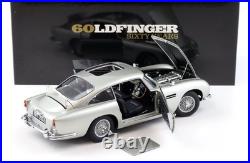 118 AUTOart Aston Martin DB5 James Bond 007 GOLDFINGER 60 Years Silver 70296