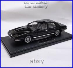 118 Aston Martin Lagonda 1986 limited Edition car model in black