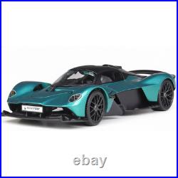 118 Aston Martin Valkyrie Green Alloy Car Model Diecast Collectible Display