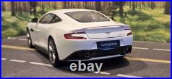 118 Autoart Aston Martin Vanquish Coupe White Composite Model READ