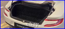 118 Autoart Aston Martin Vanquish Coupe White Composite Model READ