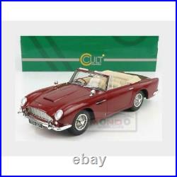 118 CULT SCALE MODELS Aston Martin Db5 Dhc Cabriolet Open 1964 Red Met CML059-2