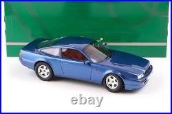 118 Cult Scale Models Aston Martin Virage Coupe 1988 Blue Metallic