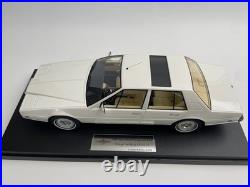 118 PMC Aston Martin Lagonda 1986 White Four Door Luxury Sedan Model
