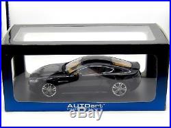 118 Scale Aston Martin V12 Vantage 2010 Black AutoArt Diecast Model Rare 70207