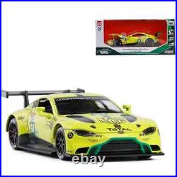 118 Scale Model Autoart Aston Martin Vantage GTE 2018 97# yellow gifts