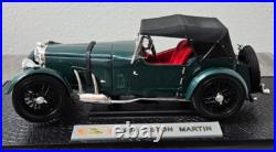 1934 Green Aston Martin with Red Interior Signature 18118 1/18 Scale