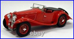 1938 Aston Martin 15/98 2-4 Seater Roadster Open Red in 143 scale by Matrix