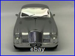 1950 Aston Martin Coupe Silver Metallic Model BOS247 118 scale Collectible NIB