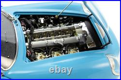 1961 Aston Martin DB4 GT Zagato Racing Version Blue by CMC in 118 Scale CMC140