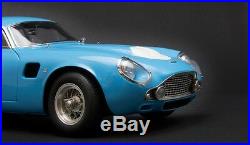 1961 Aston Martin DB4 GT Zagato blue CMC in 118 Scale M-140