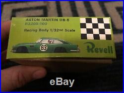 1965 Revell Aston Martin DB-5 Racing Body in Original Box 1/32 Scale, NEW-NICE