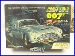 1966 James Bond 007 Aston Martin DB5 Airfix Craftmaster Model Kit 1/24 Scale