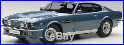 1985 Aston Martin V8 Vantage in Chichester Blue Car in 118 Scale AUTOart 70223