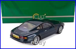 1999 ASTON MARTIN DB7 COUPE blue 1/18 scale by Cult Models CML187-3