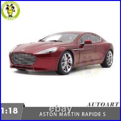 1/18 ASTON MARTIN Rapide S 2015 Diavolo Red AUTOart 70257 Model Car Gifts