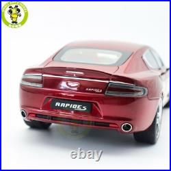 1/18 ASTON MARTIN Rapide S 2015 Diavolo Red AUTOart 70257 Model Car Gifts