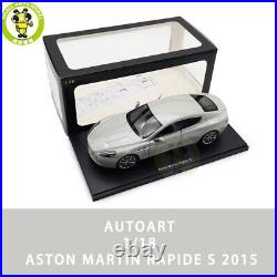 1/18 AUTOart 70258 ASTON MARTIN Rapide S 2015 Silver Fox Model Car Friends Gifts 1/18 AUTOart 70258 ASTON MARTIN Rapide S 2015 Silver Fox Model Car Friends Gifts