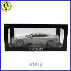 1/18 AUTOart 70258 ASTON MARTIN Rapide S 2015 Silver Fox Model Car Friends Gifts 1/18 AUTOart 70258 ASTON MARTIN Rapide S 2015 Silver Fox Model Car Friends Gifts