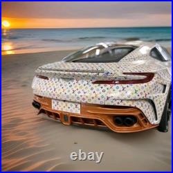 1/18 Aston Martin DB11 CYRUS MANSORY LV White Colorful T & P White Display CASE