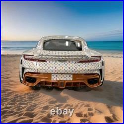 1/18 Aston Martin DB11 CYRUS MANSORY LV White Colorful T & P White Display CASE