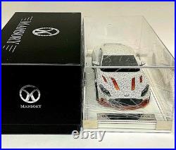 1/18 Aston Martin DB11 CYRUS MANSORY LV White Colorful T & P White Display CASE
