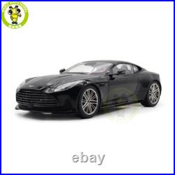 1/18 Aston Martin DB12 DB 12 Black Diecast Model Toy Car Gifts For Friends 1/18 Aston Martin DB12 DB 12 Black Diecast Model Toy Car Gifts For Friends