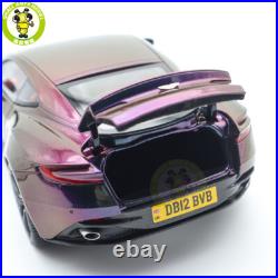 1/18 Aston Martin DB12 DB 12 Chameleon Diecast Model Toy Car Gifts For Friends