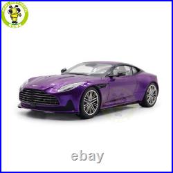 1/18 Aston Martin DB12 DB 12 Purple Diecast Model Toy Car Gifts For Friends 1/18 Aston Martin DB12 DB 12 Purple Diecast Model Toy Car Gifts For Friends