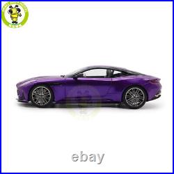 1/18 Aston Martin DB12 DB 12 Purple Diecast Model Toy Car Gifts For Friends 1/18 Aston Martin DB12 DB 12 Purple Diecast Model Toy Car Gifts For Friends