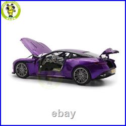 1/18 Aston Martin DB12 DB 12 Purple Diecast Model Toy Car Gifts For Friends 1/18 Aston Martin DB12 DB 12 Purple Diecast Model Toy Car Gifts For Friends