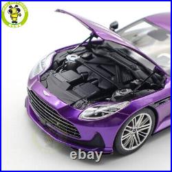 1/18 Aston Martin DB12 DB 12 Purple Diecast Model Toy Car Gifts For Friends 1/18 Aston Martin DB12 DB 12 Purple Diecast Model Toy Car Gifts For Friends