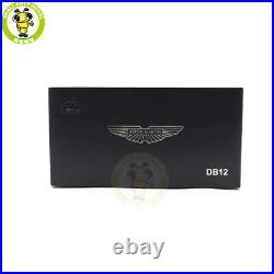 1/18 Aston Martin DB12 DB 12 Purple Diecast Model Toy Car Gifts For Friends 1/18 Aston Martin DB12 DB 12 Purple Diecast Model Toy Car Gifts For Friends