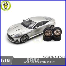 1/18 Aston Martin DB12 Goldfinger Version Diecast Model Toy Car Gifts