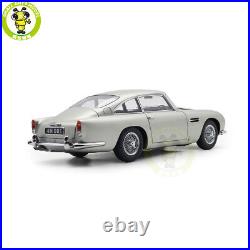 1/18 Aston Martin DB5 DB 5 Autoart 70287 Birch Silver Model Car 1/18 Aston Martin DB5 DB 5 Autoart 70287 Birch Silver Model Car