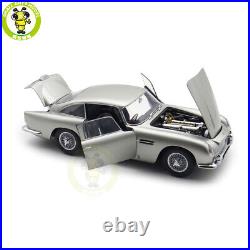 1/18 Aston Martin DB5 DB 5 Autoart 70287 Birch Silver Model Car 1/18 Aston Martin DB5 DB 5 Autoart 70287 Birch Silver Model Car