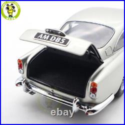 1/18 Aston Martin DB5 DB 5 Autoart 70287 Birch Silver Model Car 1/18 Aston Martin DB5 DB 5 Autoart 70287 Birch Silver Model Car