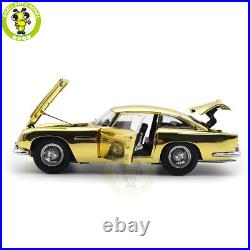 1/18 Aston Martin DB5 DB 5 Electroplated Gold Diecast Model Toy Car 1/18 Aston Martin DB5 DB 5 Electroplated Gold Diecast Model Toy Car