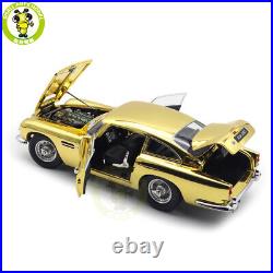 1/18 Aston Martin DB5 DB 5 Electroplated Gold Diecast Model Toy Car 1/18 Aston Martin DB5 DB 5 Electroplated Gold Diecast Model Toy Car