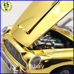 1/18 Aston Martin DB5 DB 5 Electroplated Gold Diecast Model Toy Car 1/18 Aston Martin DB5 DB 5 Electroplated Gold Diecast Model Toy Car