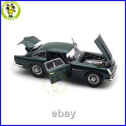 1/18 Aston Martin DB5 DB 5 Green Diecast Model Toy Car Gifts For Friends