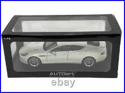 1/18 Aston Martin Rapide S from 2015 (Stratus White) Model Car by AUTOart 70256