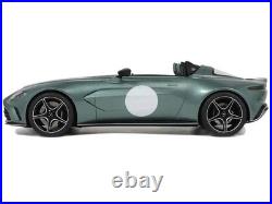 1/18 Aston Martin V12 Speedster Green Metallic GT Spirit Diecast Model Car