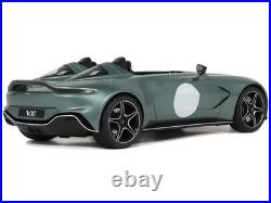 1/18 Aston Martin V12 Speedster Green Metallic GT Spirit Diecast Model Car