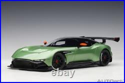 1/18 Aston Martin Vulcan Apple Tree Green WithOrange Accents Car By AUTOart 70263