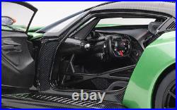 1/18 AutoArt ASTON MARTIN Vulcan Apple Tree Green Metallic 70263 Suede Base