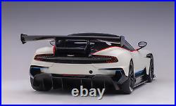 1/18 AutoArt ASTON MARTIN Vulcan (Stratus White With Blue Stripes) 70261