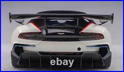 1/18 AutoArt ASTON MARTIN Vulcan (Stratus White With Blue Stripes) 70261