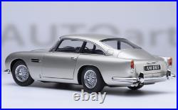 1/18 AutoArt Aston Martin DB5 RHD from 1964 in Silver 70287